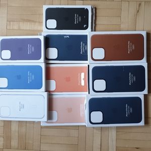 Original Apple 12 Pro Max Leather Case MagSafe, 12 IPhone Mini, 12 Pro